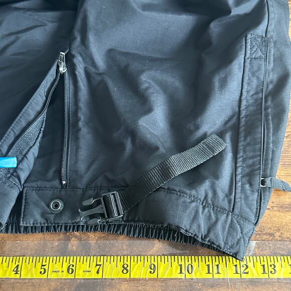 Slalom Ski Snowboard Pants Size Youth Large Black Waterproof Adjustable EUC - Picture 7 of 13